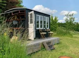 Shepherd's Hut With Lake View In Ollerup