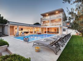 Villa Klen for 15 people near Pula with jacuzzi and children playgorund，位于普拉的酒店
