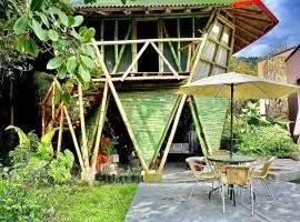 Cabaña privada Glamping via a termales