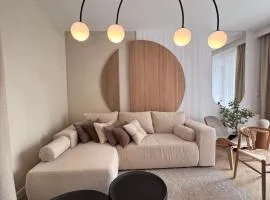 Family & Business Sauna Apartments Baltic Horizon No 2 PREMIUM SPA - 3 Bedroom with Private Sauna, Jacuzzi, Rooftop Gym & Panoramic Terrace, Balcony, Underground Garage