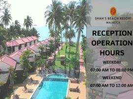 Shah's Beach Resort Melaka，位于马六甲的酒店