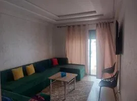 Très joli appartement vue sur parc 5 min de la plage du centre mohammedia