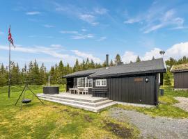 3 Bedroom Amazing Home In Lillehammer，位于利勒哈默尔的带热水浴缸的酒店