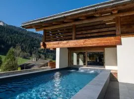 La Clusaz chalet Anthocyane 14 people, heated pool