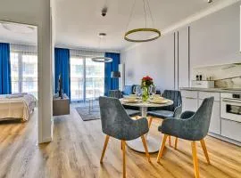 Rezydencja Niechorze D308 Classik z Basenem, Sauną, Jacuzzi, przy samej PLAŻY - 5D Apartments