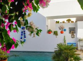 Dar R'Bat, Maison d'Hôtes de charme，位于纳布勒的酒店