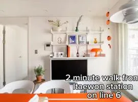 Itaewon Station 2 minutes Up to 6 people with Pet