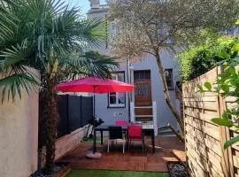 Maison charmante, années 30 avec extérieur à l'Ile Verte