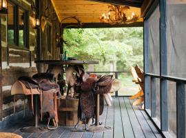 Nature Lovers Paradise Uncle Toms 3BDR Cabin 5644，位于格雷灵的酒店