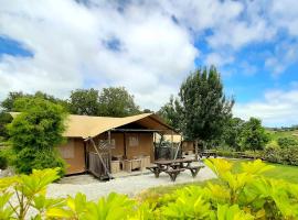 Silver Coast Glamping luxury lodge，位于阿尔科巴萨的酒店