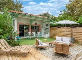 Maison à Biscarrosse - 4 pers, lac à pied, terrasse, parking - FR-1-319-580