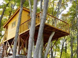 Tsunagari no mori，位于一关的露营地