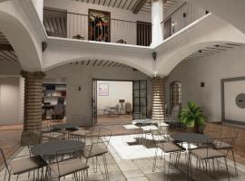Hotel Boutique Casona de los Rebolledo，位于Corteconcepción的酒店