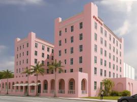 GULFSTREAM HOTEL, Lake Worth Beach, a Tribute Portfolio Hotel，位于沃思湖的酒店