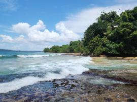 Tesoro Escondido Ecolodge Cabinas，位于博卡斯德尔托罗的酒店