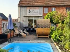 Alte Schmiede mit Sauna, Pool und Whirpool im Außenbereich schönstes Ferienhaus der Lausitz