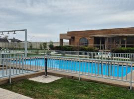 Departamento a pasos del Mall Plaza Maule de 3Dor Condominio Vista San Miguel，位于塔尔卡的酒店