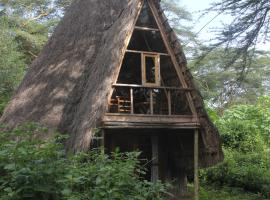 绿洲生态露营酒店，位于Gilgil的山林小屋