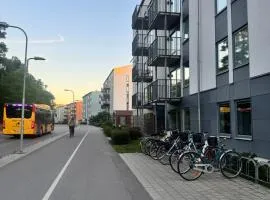Nice guest apartment within walking distance to Kalmar central station