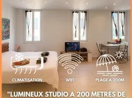 Le Clemenceau By ApiRent #Cosy #200m des plages #Wifi
