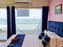 Tere Mere Beach Hotel Pondicherry，位于蓬蒂切里朋迪榭里民用机场 - PNY附近的酒店