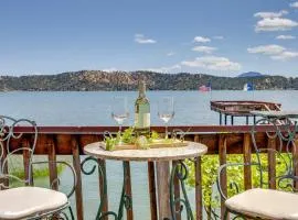 Shared Boat Dock at Clear Lake Couples Retreat