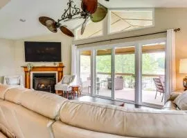 Fireside Nights, Winter Lake View! Hayesville Home