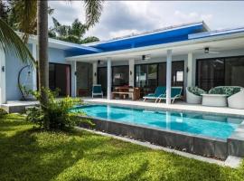 Villa Manilou Lamai，位于Ban Thung的酒店