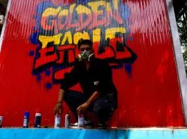 Golden Eagle Hidden In The Jungle Resort