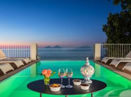 Villa Stellata，位于Naso的酒店
