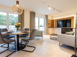 Dorumer Sielhuus 17 - Penthousewohnung mit Dachterrasse - strandnah，位于多鲁姆的酒店