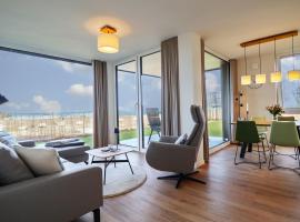 BeltBlick 8 - Moderne Ferienwohnung mit unverbauten Meerblick & Sauna!，位于费马恩的酒店