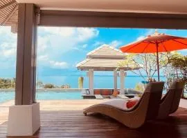 Luxury villa Seaview & Sunset 100m from the beach
