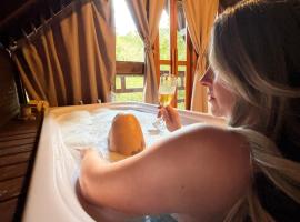 Cabanas dos Pl&aacute;tanos，位于格拉玛多的木屋