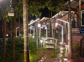 Dandeli palm tree cottages，位于Dandeli的酒店
