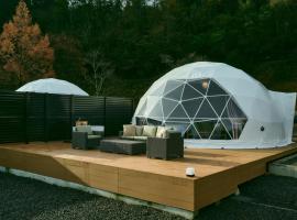 LUONTE 霧の高原 Glamping，位于Dōnaru的豪华帐篷