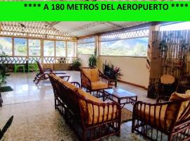 El Jardín cerca Aeropuerto de Pasto, comodidad y descanso