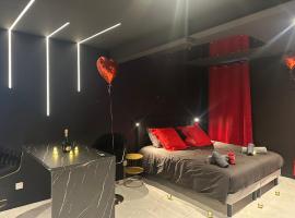 Luxueux appartement avec jacuzzi dans le centre de Macon ,snacking et cadeau，位于马孔的酒店