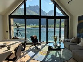 New sea house in Steigen，位于Steigen的酒店