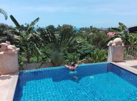 PINK HOUSE KOH SAMUI - Exclusive Private Villa，位于Ban Lamai的酒店