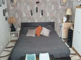 Chambre "Savane Prestige" Esprit Safari Chez Fred