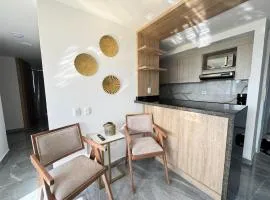 Lindo y amplio apartamento con piscina gym