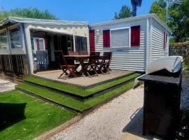 mobil-home grand confort spa camping hyères