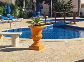 Sunny Pyla Escape with Pool, Tennis & Fast Wi-Fi