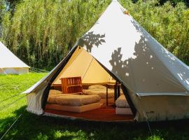 Tente dortoir partagée - Hegoa Surf Camp Pays Basque，位于圣让-德吕兹的豪华帐篷营地