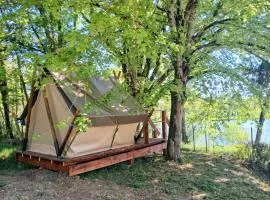 pilotis du lac avec SPA privatif