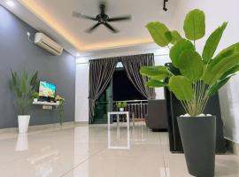 Stylish Luxury Two Bedrooms Condo 1-6pax at D Secret Garden - Johor Bahru-Mid Valley-Paradigm Mall-Dato Onn-Setia Tropika-Kempas-UTM，位于新山的酒店