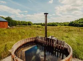 Nowoczesne Domki na Łące & Domki na Drzewie - Kołobrzeg - Sauna & Balia - PolanaGlamp