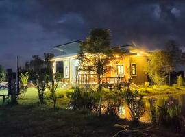 บ้านสวนโฮมสเตย์，位于武里南的乡村别墅