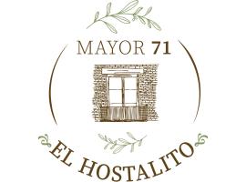 Mayor 71- El Hostalito，位于厄尔&middot;布尔戈&middot;德&middot;奥斯马的住宿
